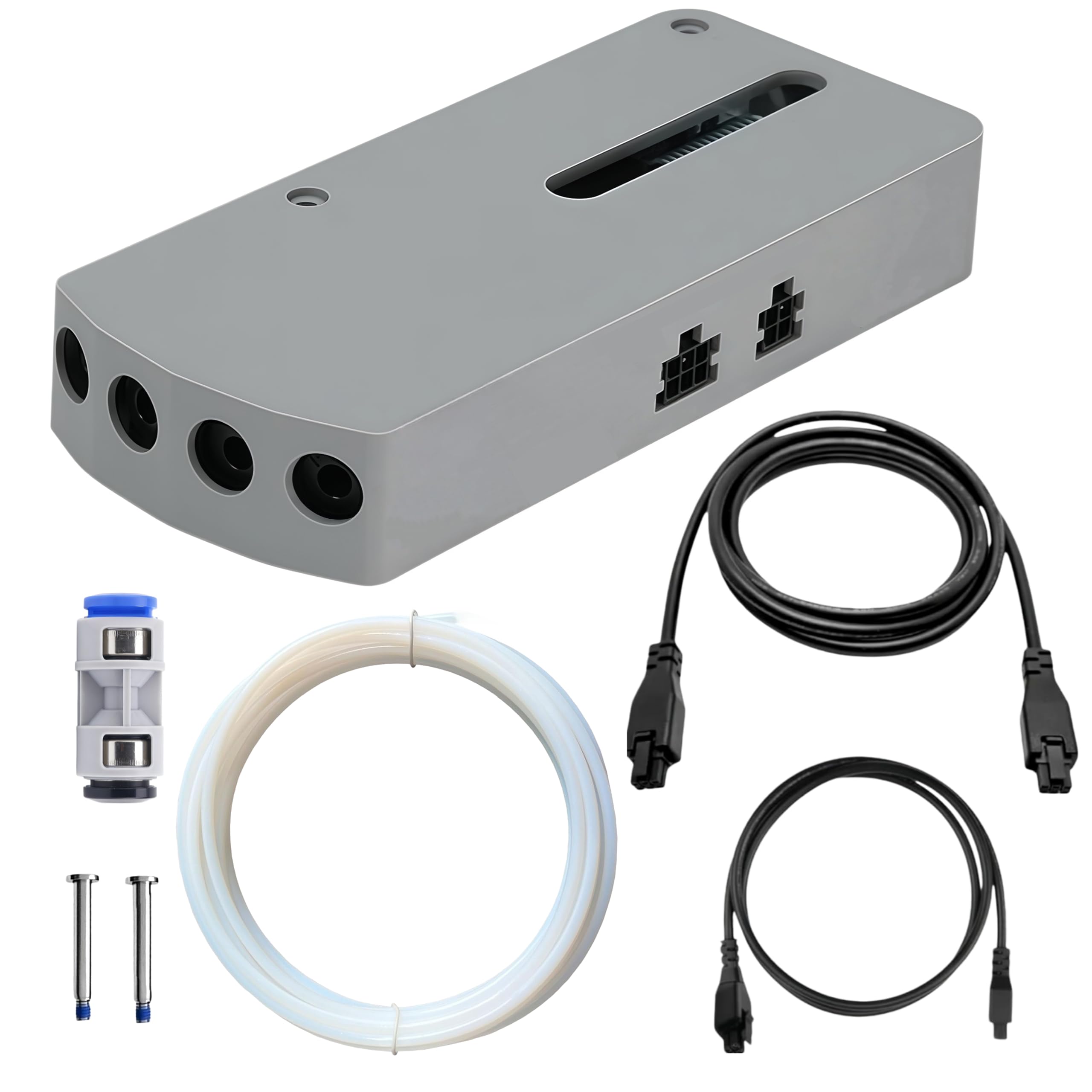 AMS Hub 4 in 1 Filament Puffer, Ersatzteil für X1 P1P P1S 3D Drucker Zubehör kompatibel mit AMS AMS 2 Pro und AMS HT ermöglicht bis zu 16 Farben mit 4x AMS Einheiten