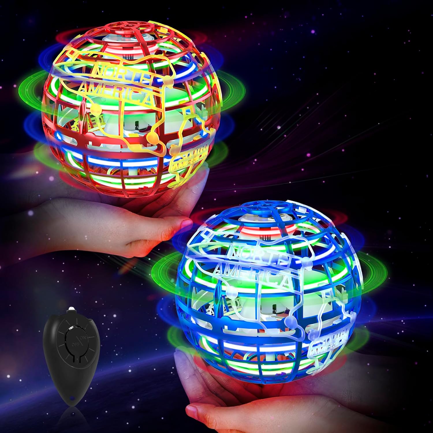 Flying Orb Ball Toys 2024 Upgraded Hover Ball Cosmic