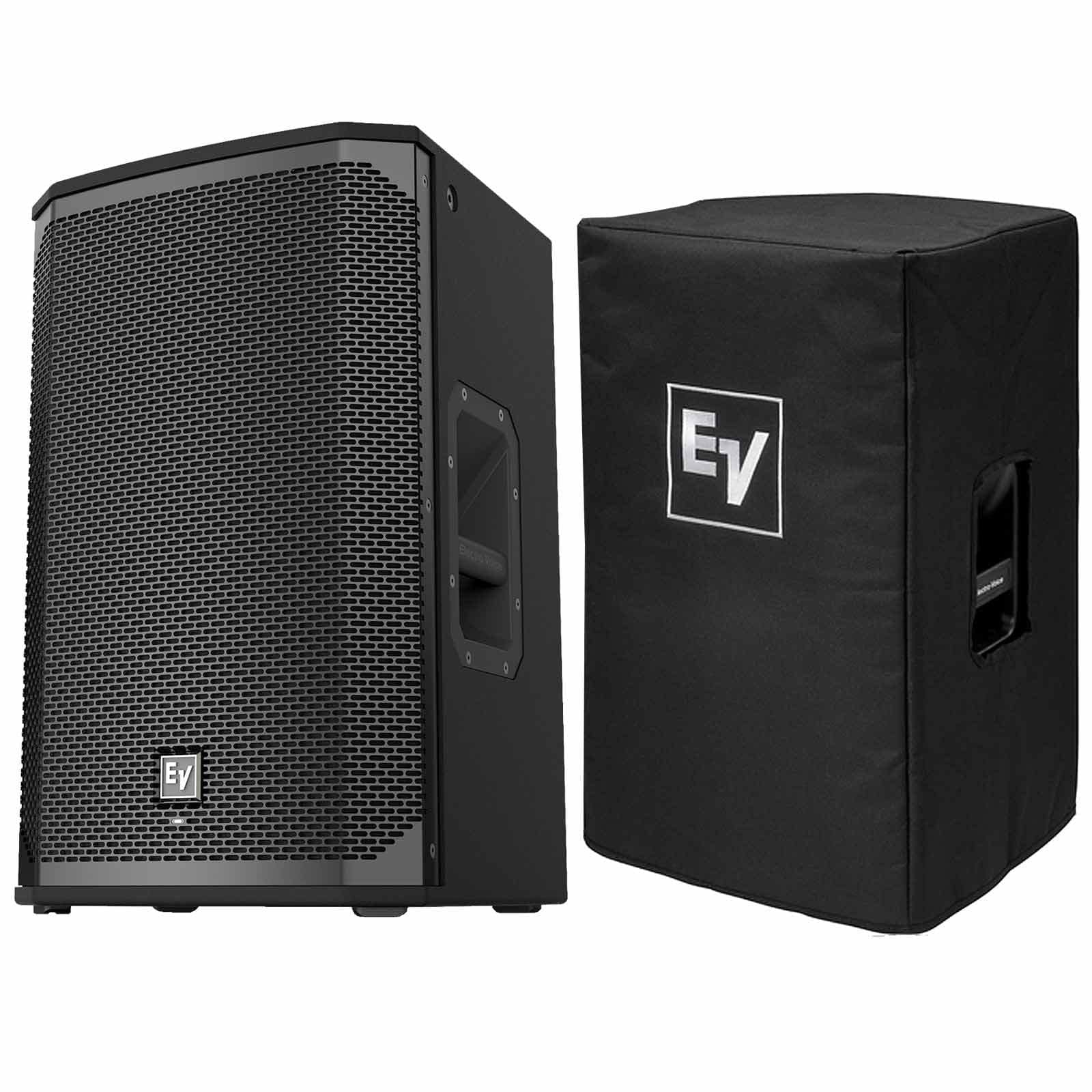 Clutch Electro-Voice EKX-15P 15? Powered Speaker with Padded Speaker Cover Package