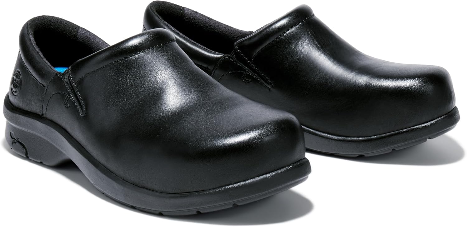 Timberland PRO Women's Newbury Alloy Safety Toe Static Dissipative Industrial Casual Work Shoe, Black-2024 New, 8M - Image 2