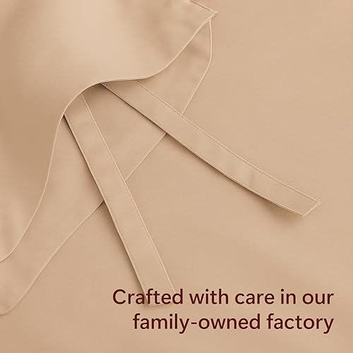 Miniatura 4 de Peru Pima Juego de funda de edredón - IndividualIndividual XL, 100% algodón Pima peruano, Percal, 285 hilos, refrescante y transpirable, cremallera