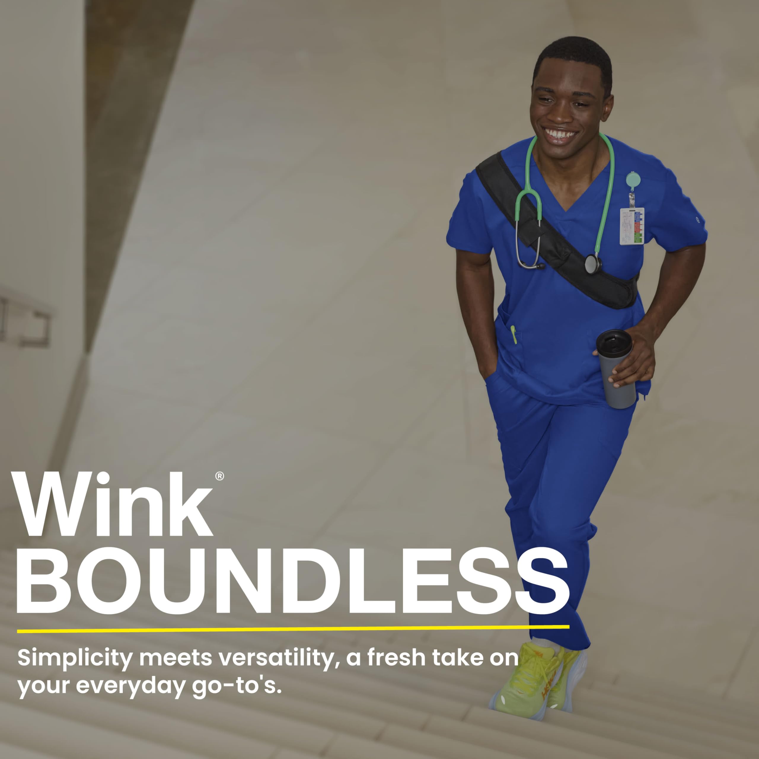 WINK Unisex Straight Leg Scrub Pant