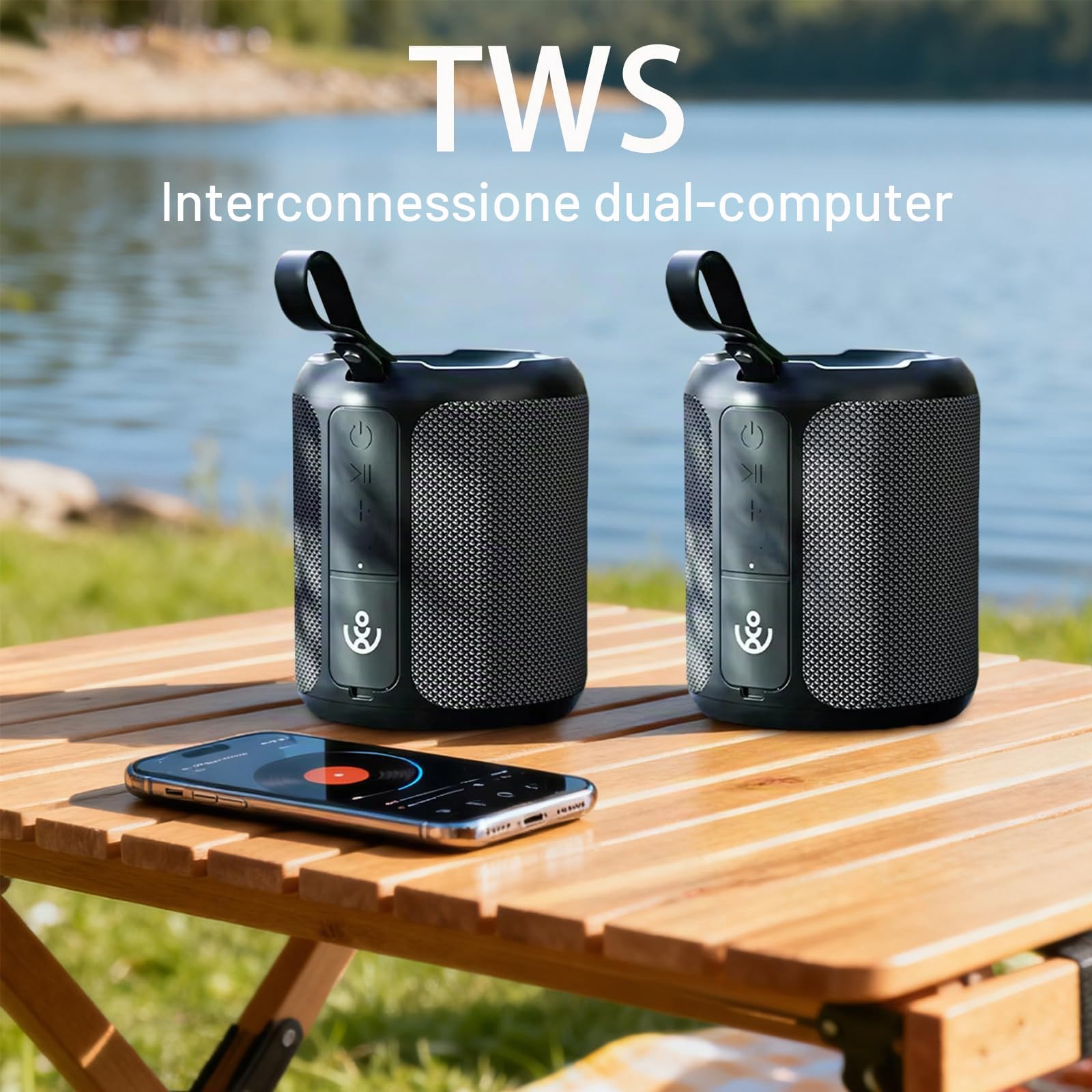 xdobo Sinoband, altoparlante Bluetooth 3 Kingdoms, uscita 40 W, 20 ore di riproduzione, Bluetooth 5.3