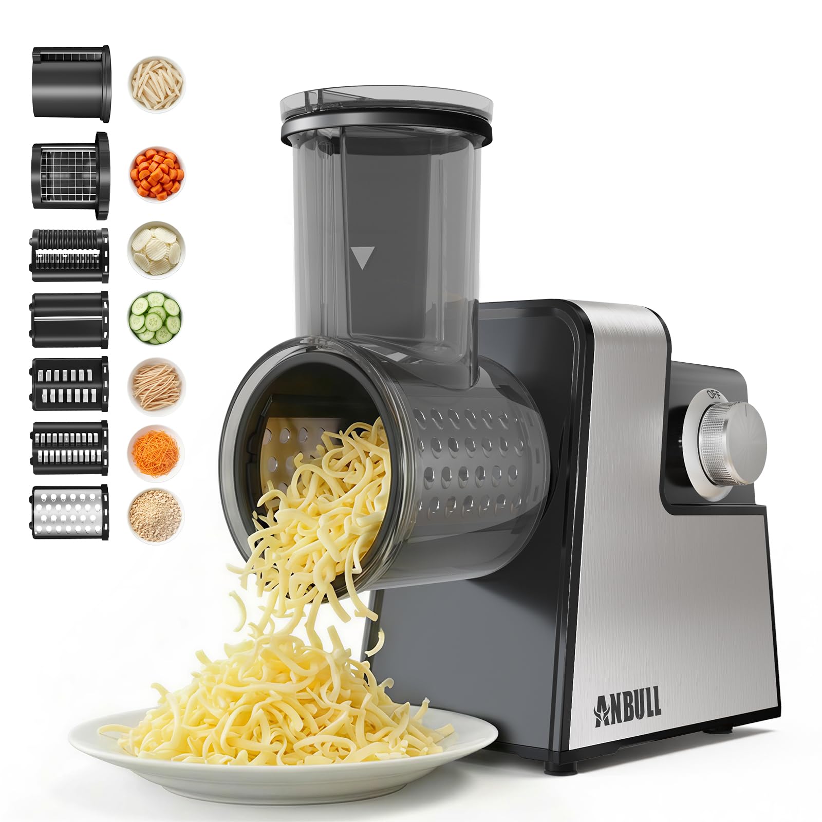 Amazon.com: Anbull 7-in-1 Electric Salad Maker, 250W Professional