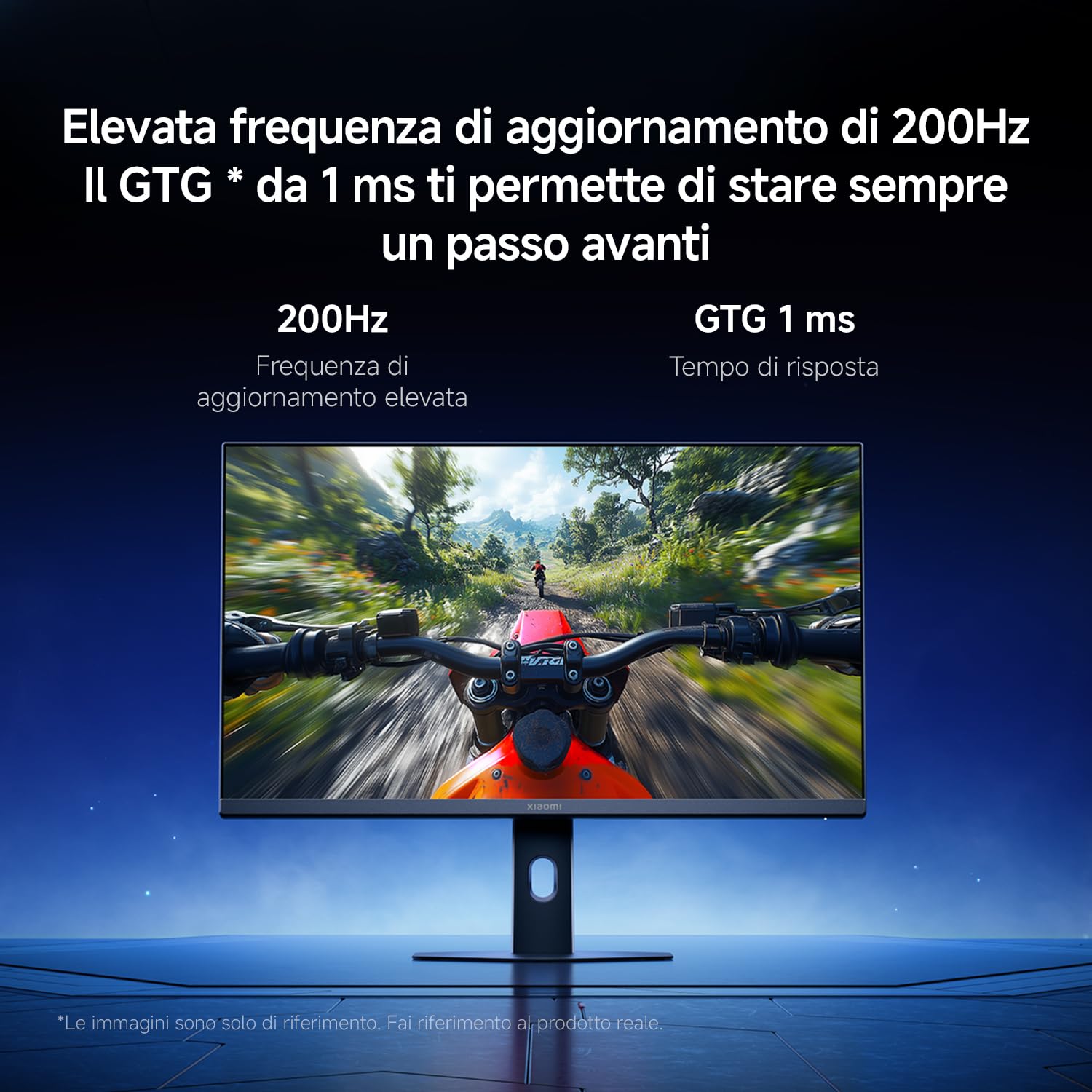 XIAOMI G27i 2026 Monitor Gaming da 27 Pollici, 200Hz, 1ms GTG, FreeSync Premium, HDR400, Fast IPS, 100% sRGB, 95% DCI-P3,Certificazione TÜV Low Blue Light (1920 x 1080/HDMI 2.0/DP 1.4)