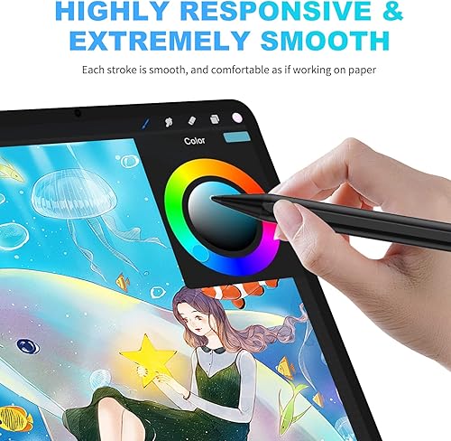 Miniatura 5 de Puntas de repuesto negras para lápiz capacitivo JAMJAKE K10 (paquete de 4)