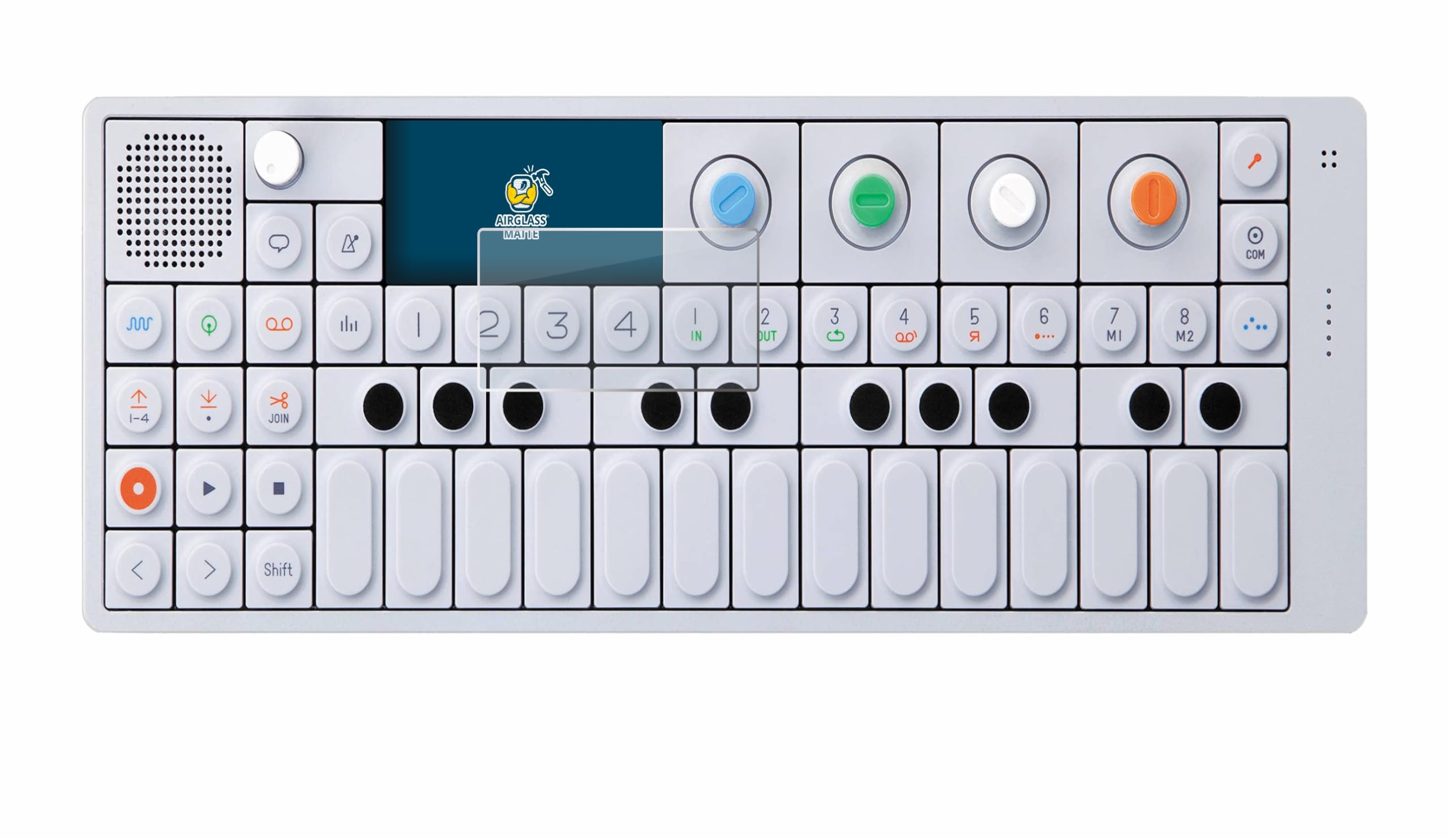 brotect Anti-Glare Glass Screen Protector Matte Compatible with Teenage Engineering OP-1 Sampler & Controller - Anti-Scratch 9H Protection Film