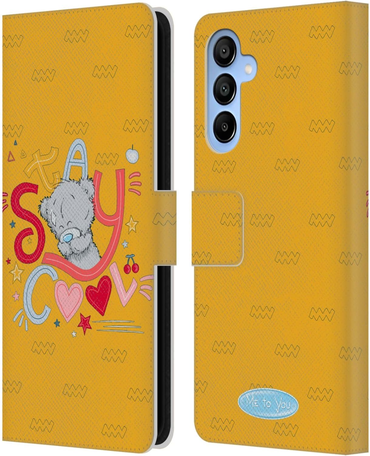 Head Case Designs Officially Licensed Me to You Your Future is Bright Retro Fun Leather Wallet Case Compatible with Samsung Galaxy A16 5G