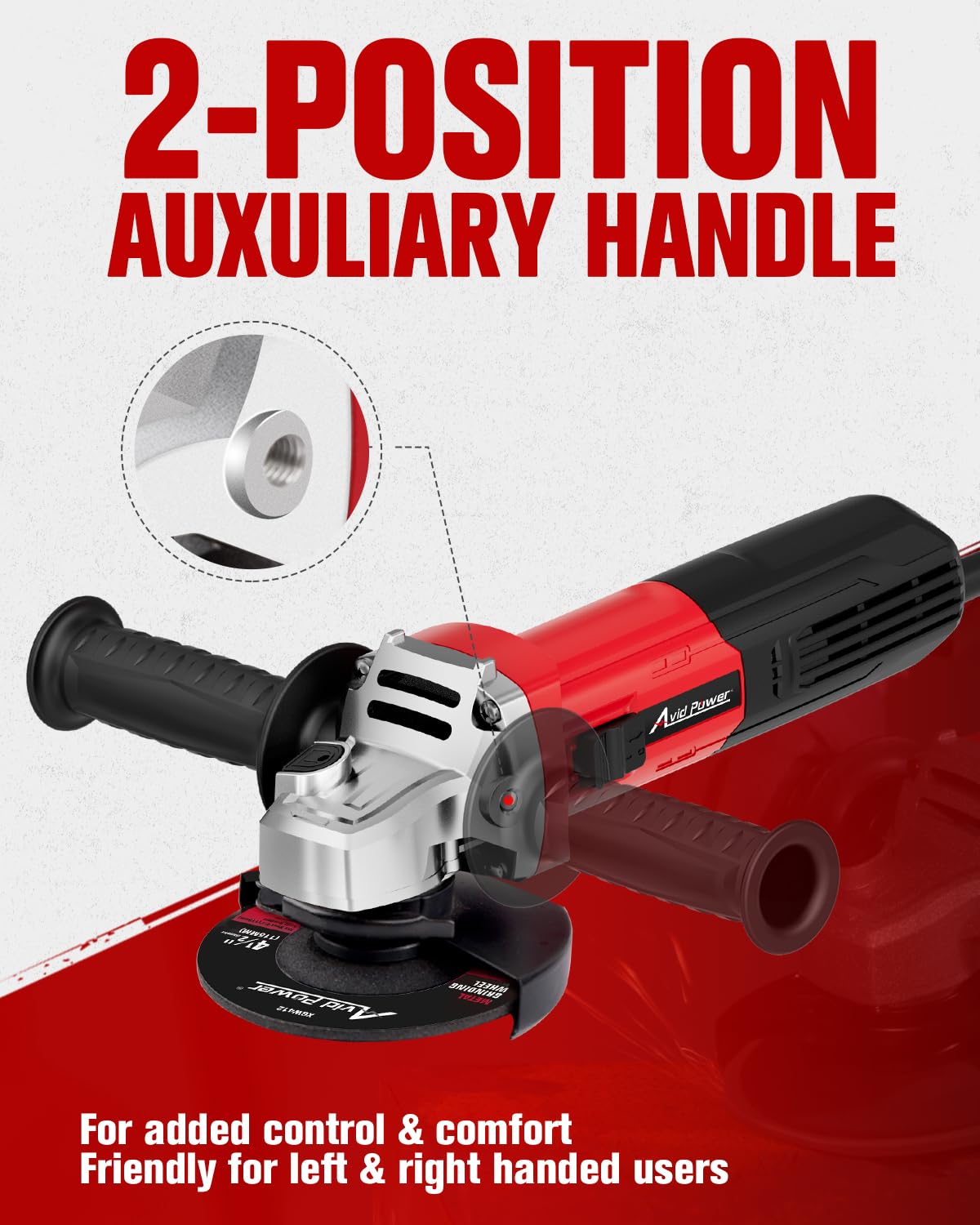 AVID POWER Angle Grinder - Cutting & Grinding -7