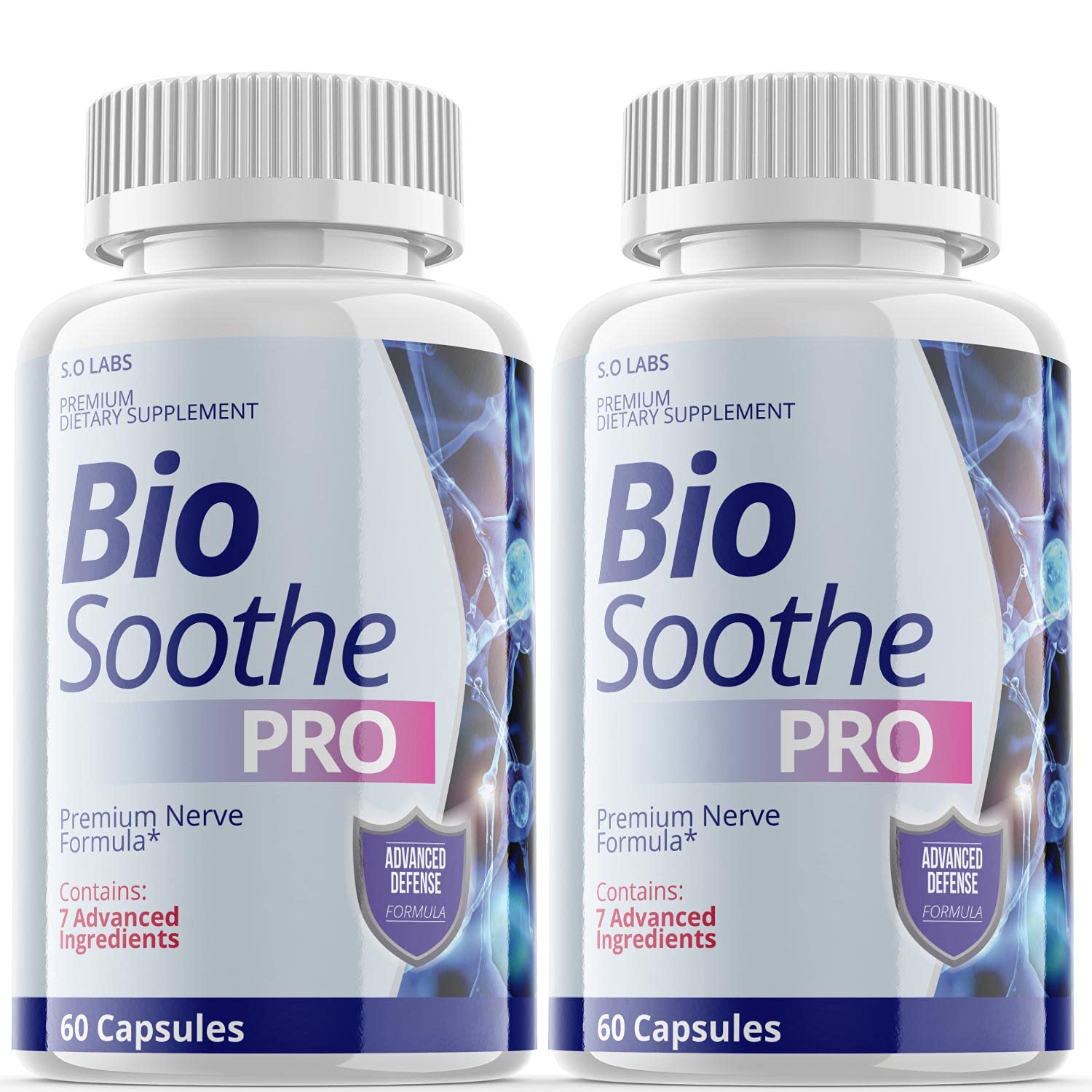 Amazon.com: Biosoothe Pro Neuropathy Treatment Capsule for Nerve Pain  Repair Pills Bio Soothe Premium Formula Supplement Alpha Fix Neeve (2 Pack)  : Health & Household