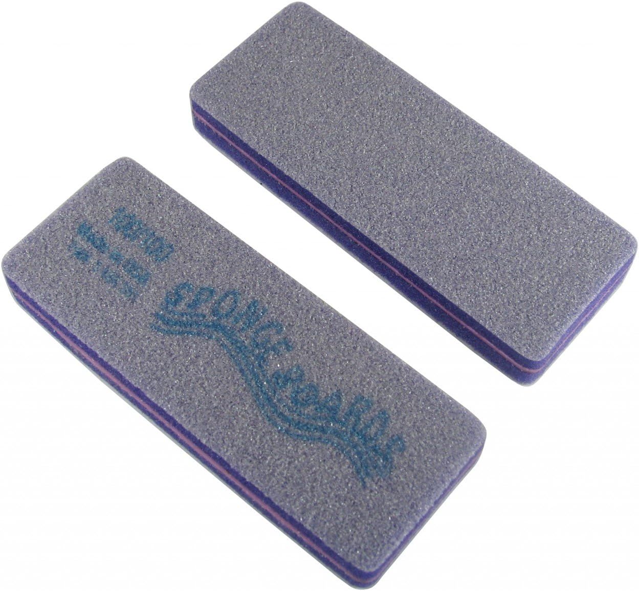 Purple Sponge Board (Coarse) Block Shape Nail File 50 Pack