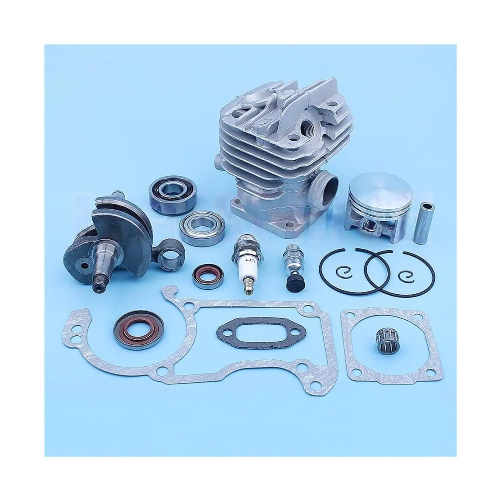 44.7mm Big Bore Cylinder Piston Top End Gaskets Kit Fit for Stihl MS260 026 PRO 024 MS240 024AV 024S Cylinder Piston Kit Assy