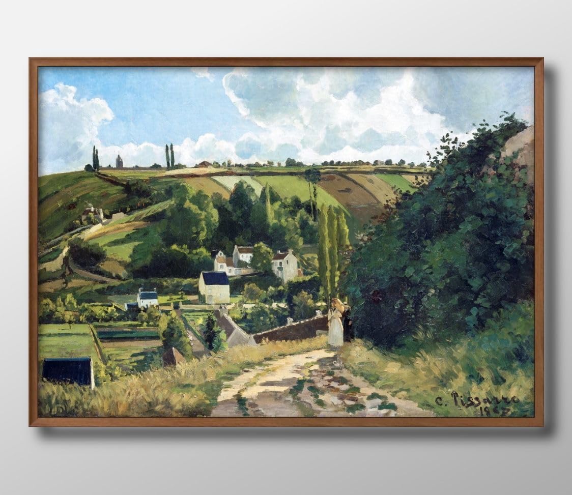 Amazon.co.jp: カミーユ ピサロ ジャレの丘、ポントワーズ A3 サイズ