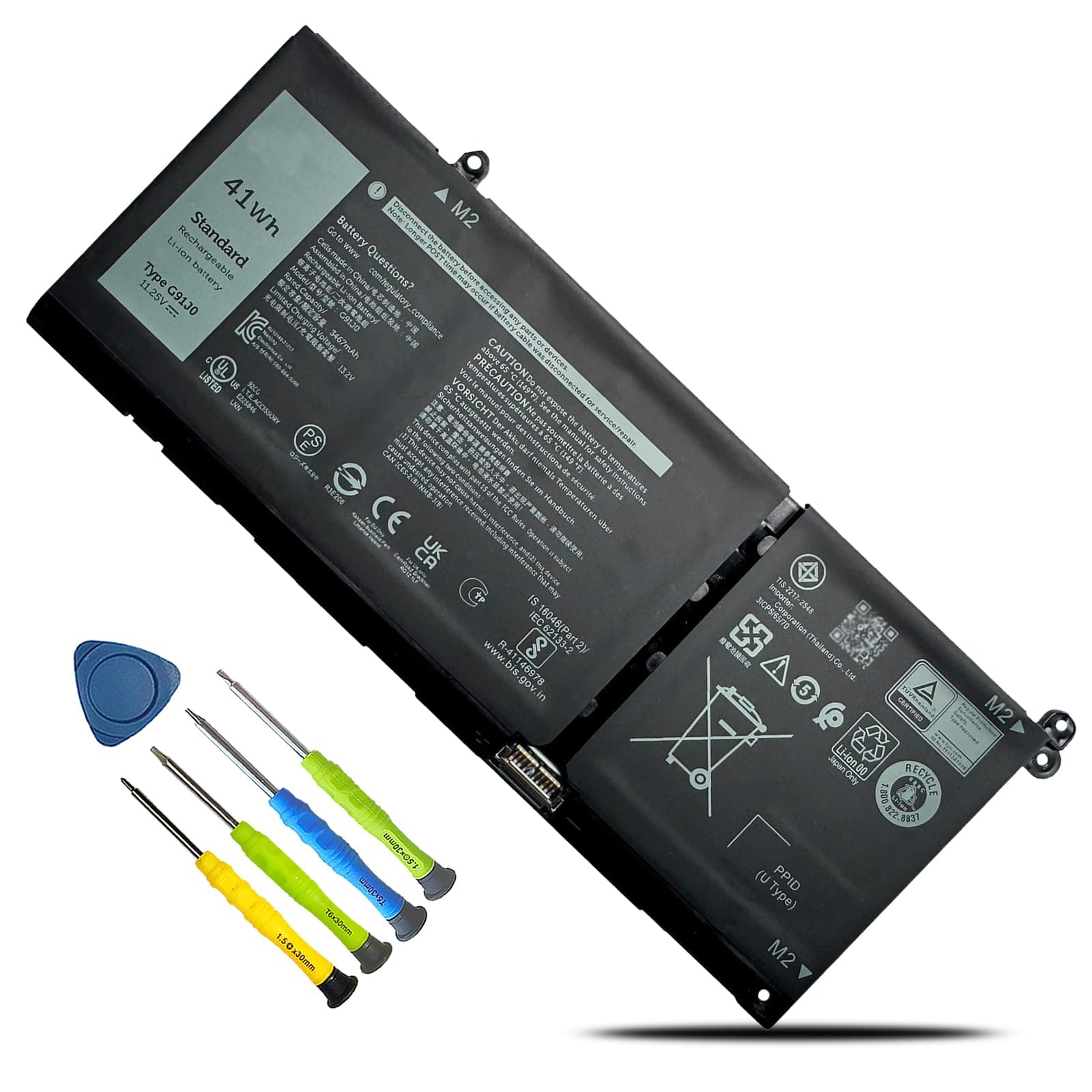 Amazon.com: BOWEIRUI 41Wh G91J0 Battery for Dell Latitude 3520