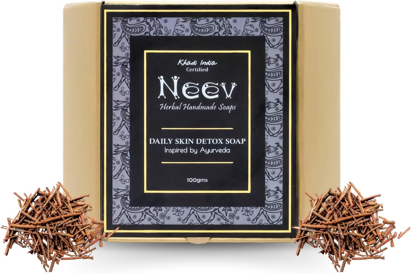 Neev Herbal Handmade Soaps Daily Skin Detox Soap (100g)