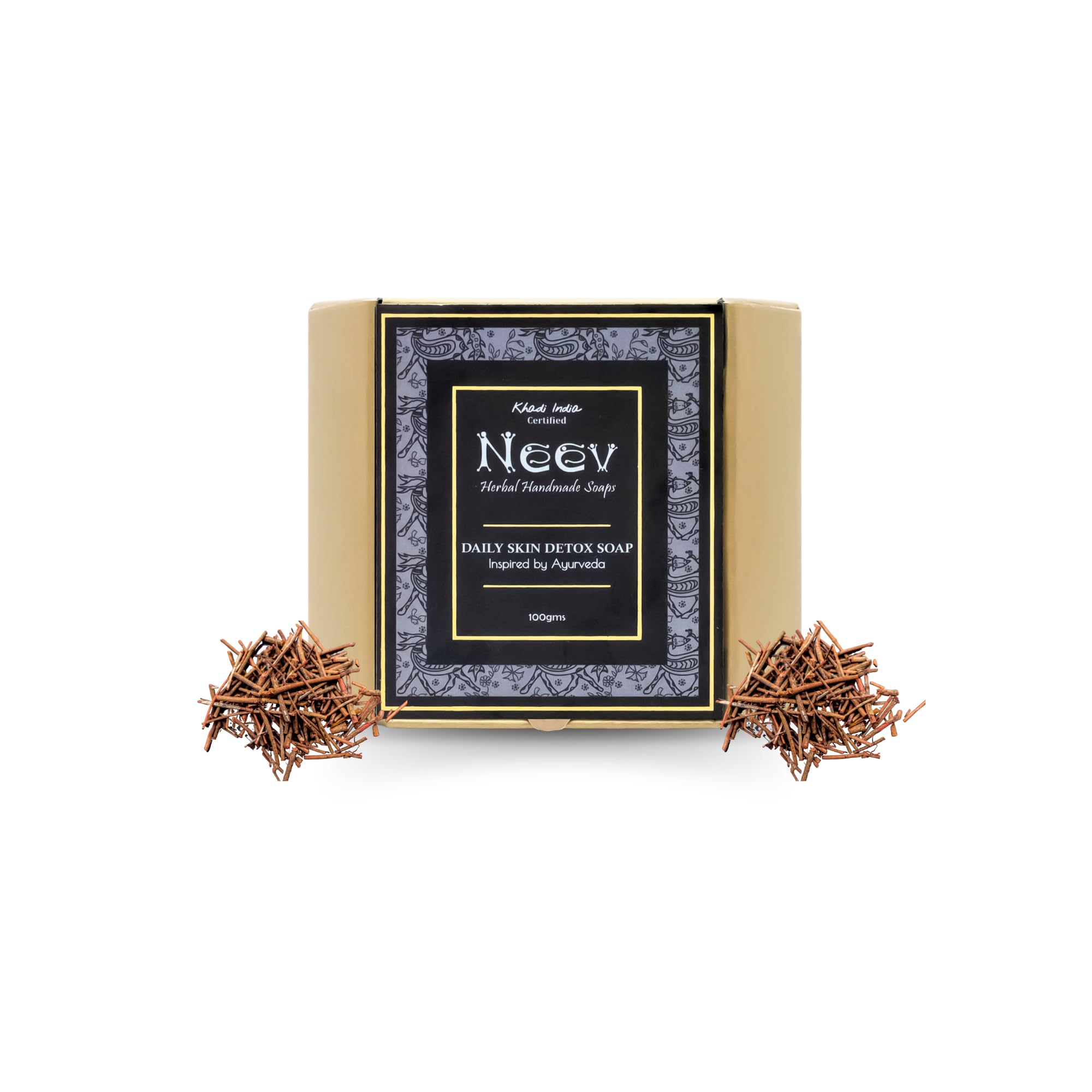 Neev Herbal Handmade Soaps Daily Skin Detox Soap (100g)