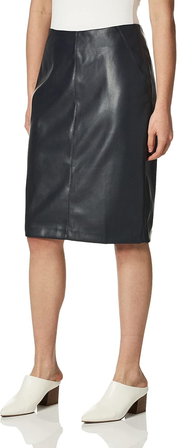 tommy hilfiger leather skirt