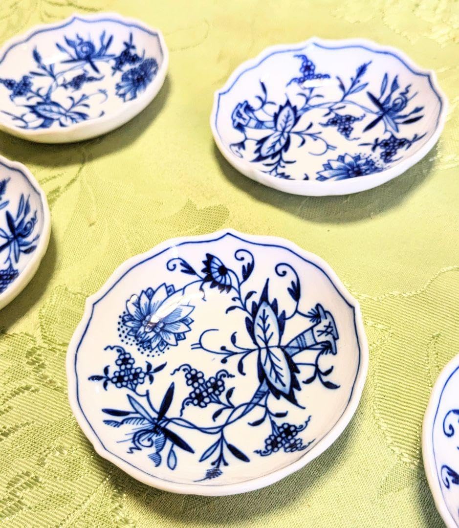 マイセン　ブルーオニオン大皿meissen blue onion 25cm 6枚 マイセン（Meissen） ブルーオニオン 800101／00475 プレート