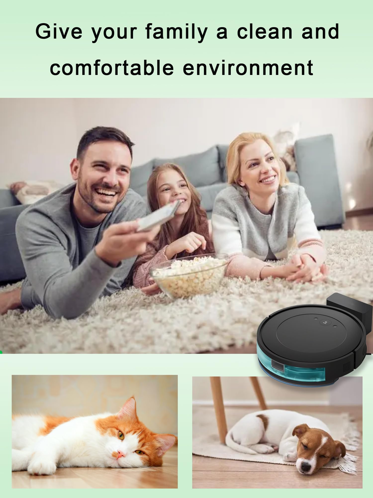 Produktbild von 10er Pack Wischpads Für IRobot Roomba 105 Combo, Combo Essential Y0112 & Combo Essential 2 – Mikrofaser + Baumwolle, Waschbar