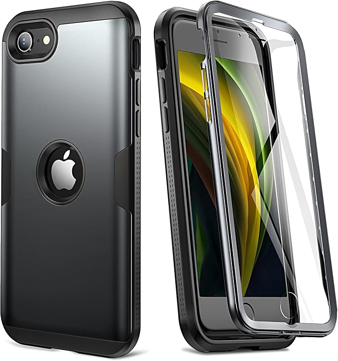 YOUMAKER iPhone SE 2022/2020 4.7" Case Rugged, Slim