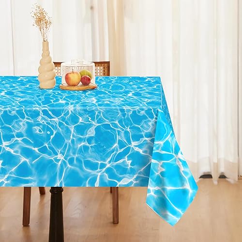 Miniatura 188 de CC HOME 1 pieza de mantel de plástico para fiesta de los 90 de 54 x 87 pulgadas de largo, mantel vintage retro de los 90 de hip hop, tema de 1990