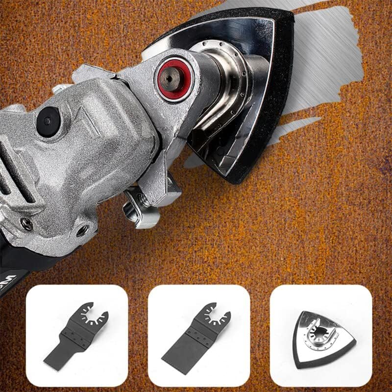 Miniatura 9 de Nuevo 3.937 in4.528 in4.921 in Conversión de amoladora angular Adaptador de cabeza universal M10M14 Rosca Pulido Oscilante Herramientas Eléctricas