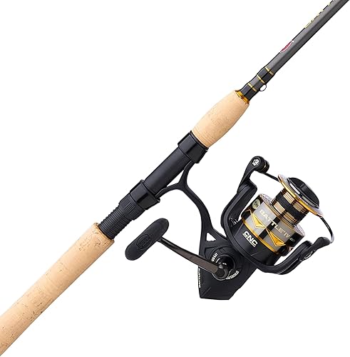 Miniatura 25 de Penn Battle IV - Carrete giratorio y caña de pescar