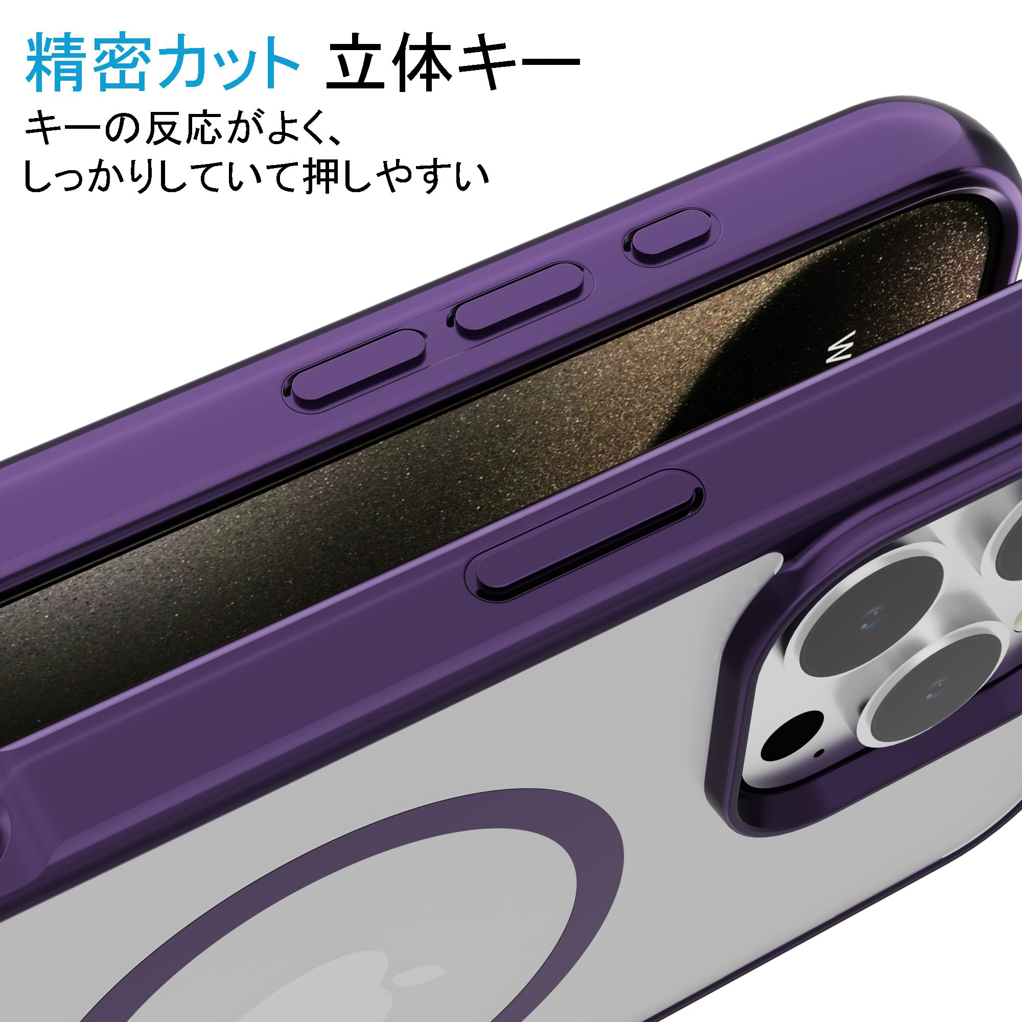 Amazon.co.jp: [スタンド付き/MagSafe対応] ZHYYD