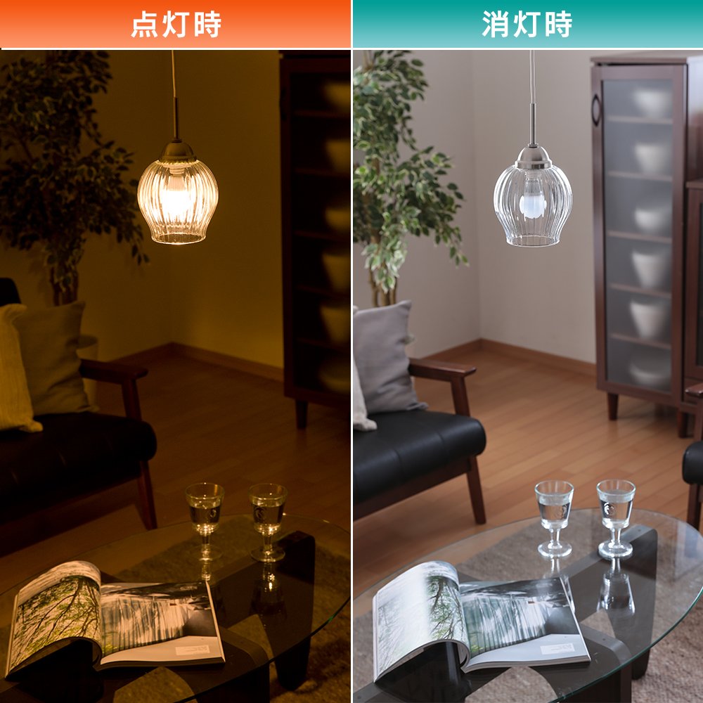 Amazon | アイリスオーヤマ LEDペンダントライト LED電球セット Plooi 