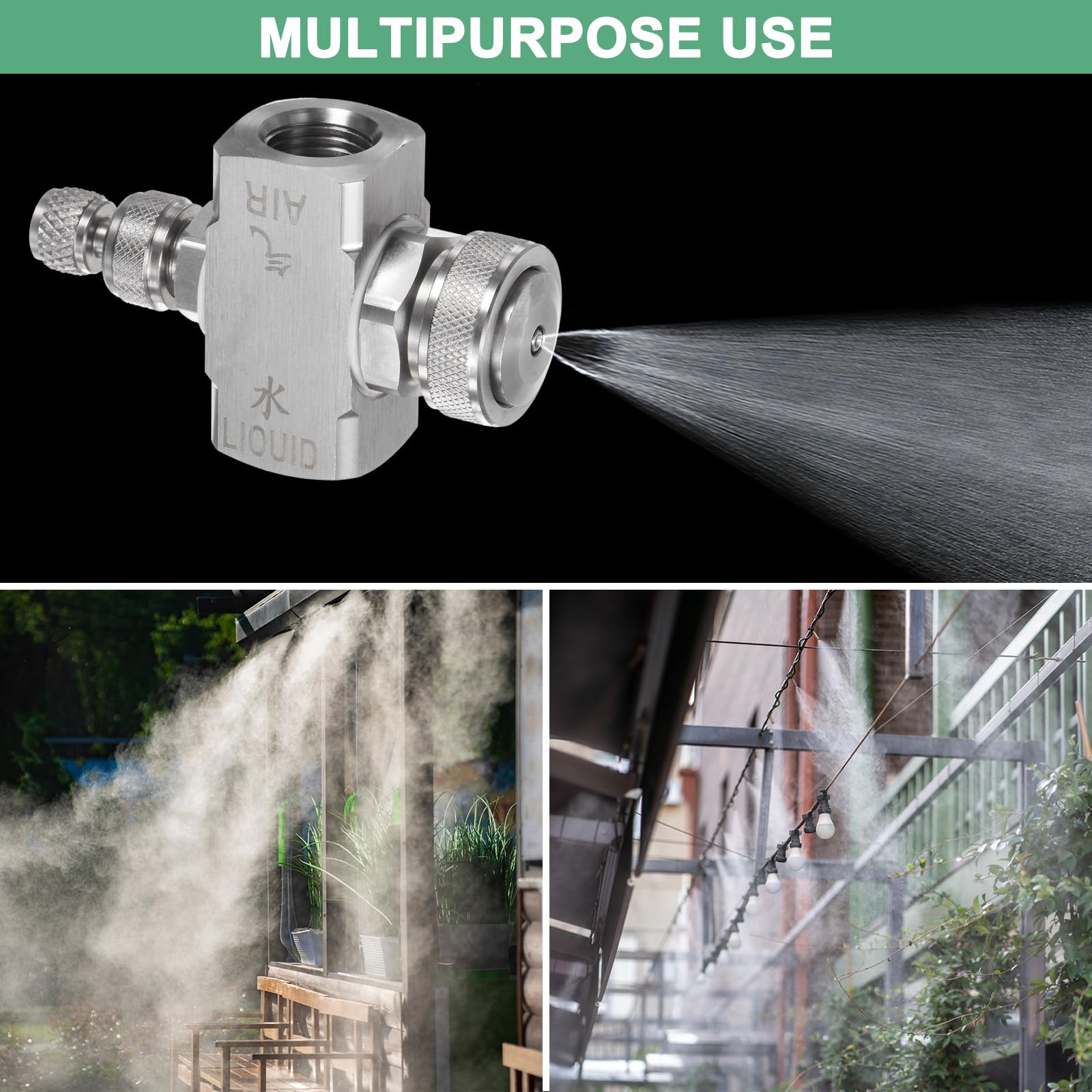 Amazon.co.jp: M METERXITY エアアトマイジングノズル 1/4BS PT女性