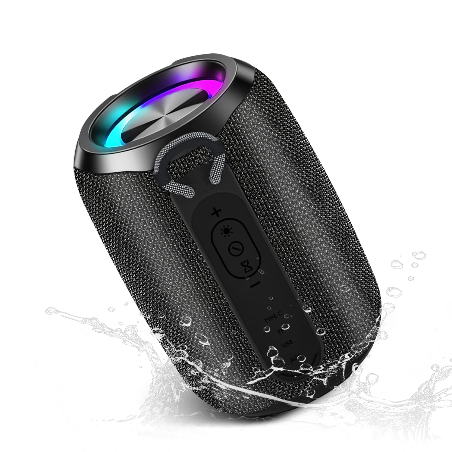 新品　ワイヤレススピーカー　黒　IPX7防水　Bluetooth5.3 Amazon.co.jp: Bluetooth スピーカー ワイヤレススピーカー IPX7防水