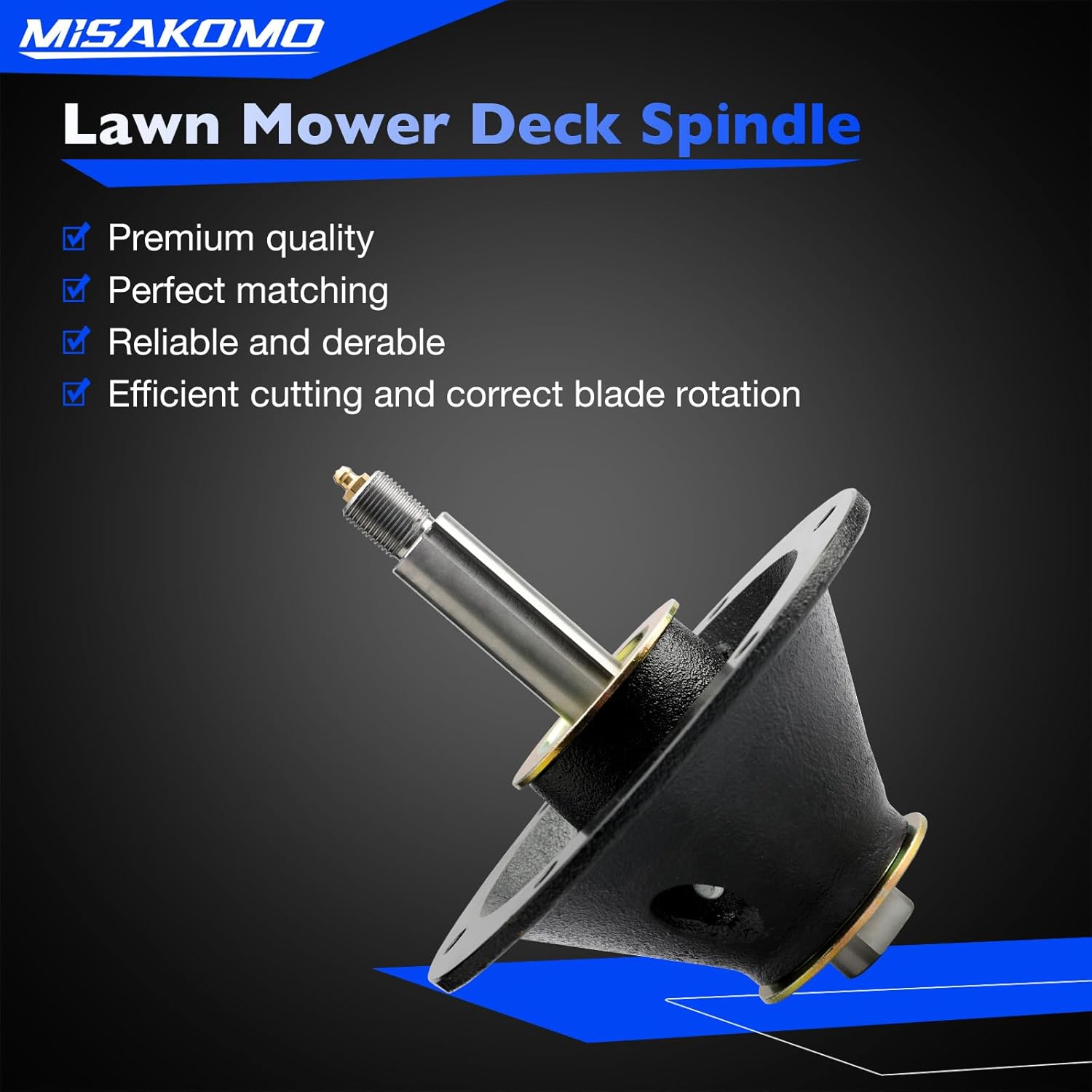 Lawn Mower Blade Drive Spindle Compatible with Ferris Mower 61" & 72" Deck Mowers SRS Z2 IS2100Z Series Replace 5104744 5104744YP