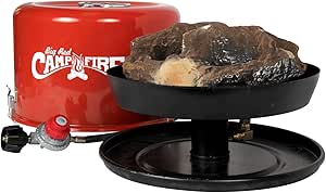 camco big red campfire compact outdoor portable fire pit
