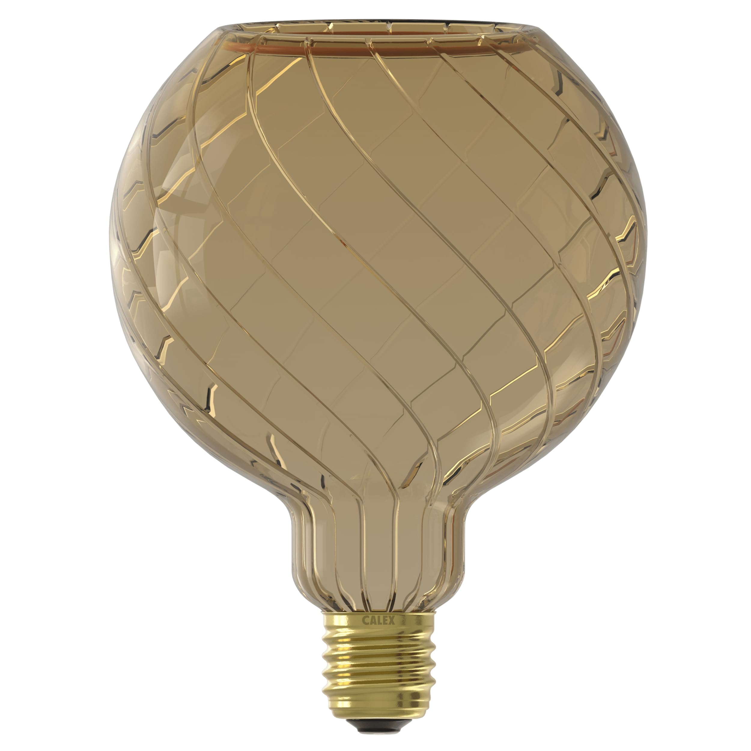 CALEX - Aura Lagos LED Bulb, Floating Globe Light, E27, Grey, G125 Dimmable Warm White Light, 6W - Image 3