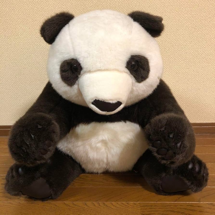 Amazon.co.jp: ☆ グランパパ リアル パンダ BIGぬいぐるみ