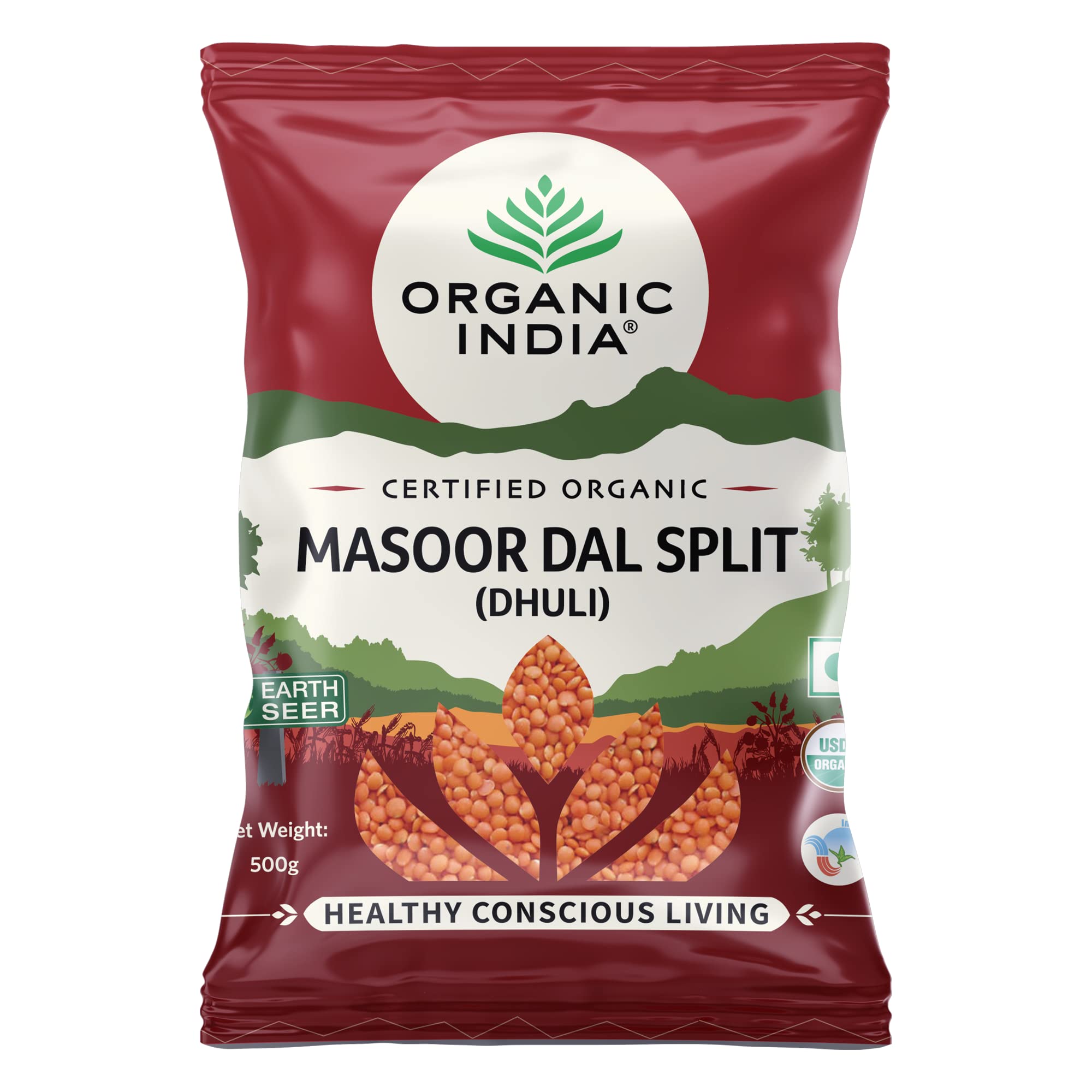 ORGANIC INDIA Organic Masoor Dal (Dhuli)- 500g (B091PV6SV7) Amazon Price History, Amazon Price Tracker