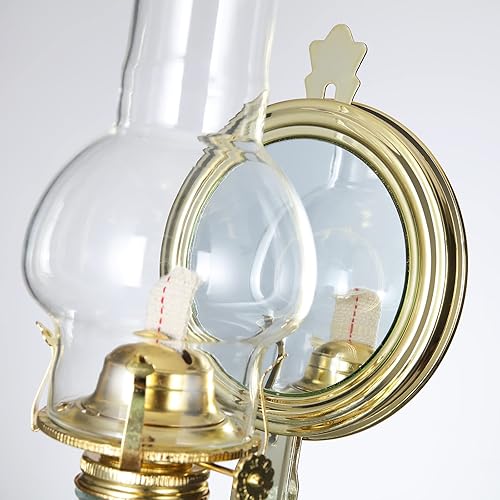 Miniatura 5 de Lámpara de pared grande de queroseno linterna lámpara de aceite de vidrio transparente Lámparas de aceite para uso en interiores Decoración del