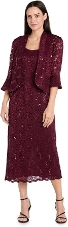 R&M Richards Womens Ruched ITY Evening Dress with Jeweled Neckband & Chiffon Capelet for Formal Occasions, Cocktail Party