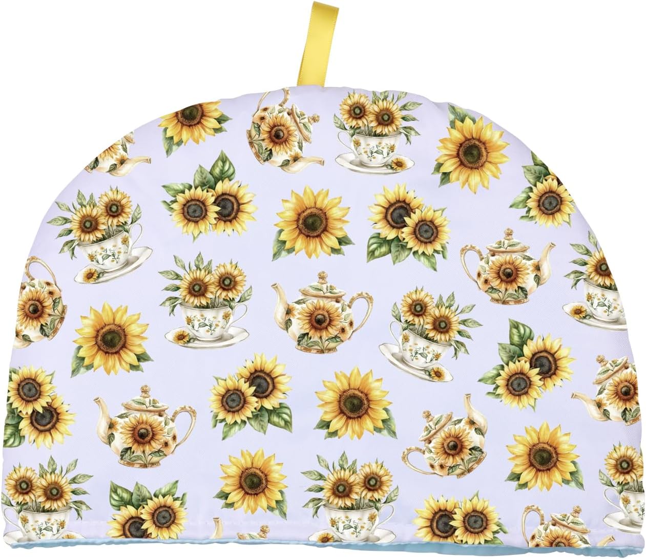 CHOORO Sunflower Tea Cozy Sunflower Kitchen Gifts Sunflower Lover Teapot Cover Floral Lover Gift