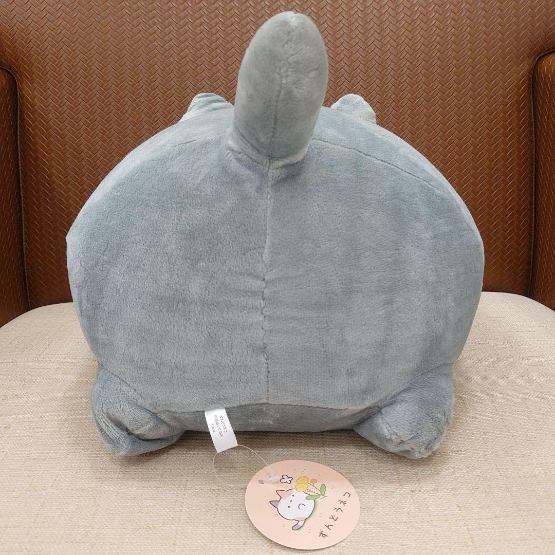 Amazon.co.jp: ずんどうネコ BIGぬいぐるみ クロ 猫 ぬいぐるみ : おもちゃ