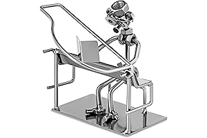 Broadway Gifts: Silver Pianist, Grand Piano Gifts, Piano Décor Figurine