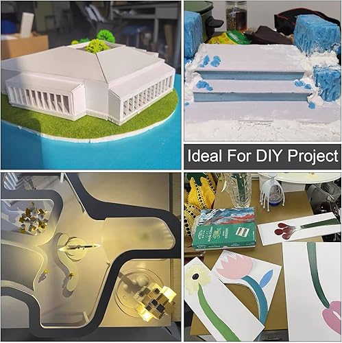 Miniatura 7 de CertBuy Paquete de 20 tableros de espuma blancos, tablero de núcleo de espuma de 11 x 14 pulgadas, hojas de espuma de 1/8 pulgadas de grosor,