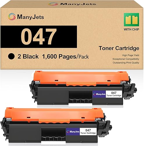 047 - Cartucho de tóner compatible con Canon 047 CRG-047, color negro, funciona con impresora Canon Color ImageCLASS MF113W LBP113W MF110 LBP110