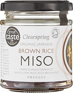 Clearspring Organic Japanese Brown Rice Miso Unpasteurised Jar 5.29 oz