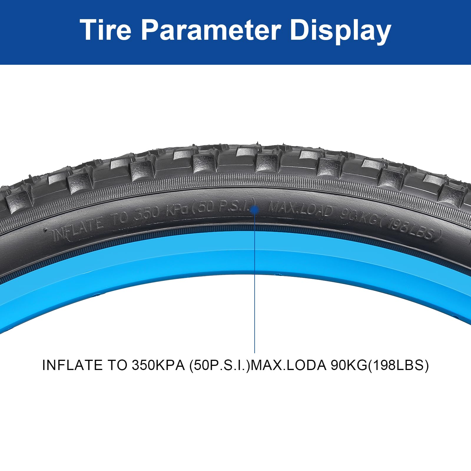 Amazon.com : 26x2.125 (57-559) Bike Tire 26 inch Bicycle tire