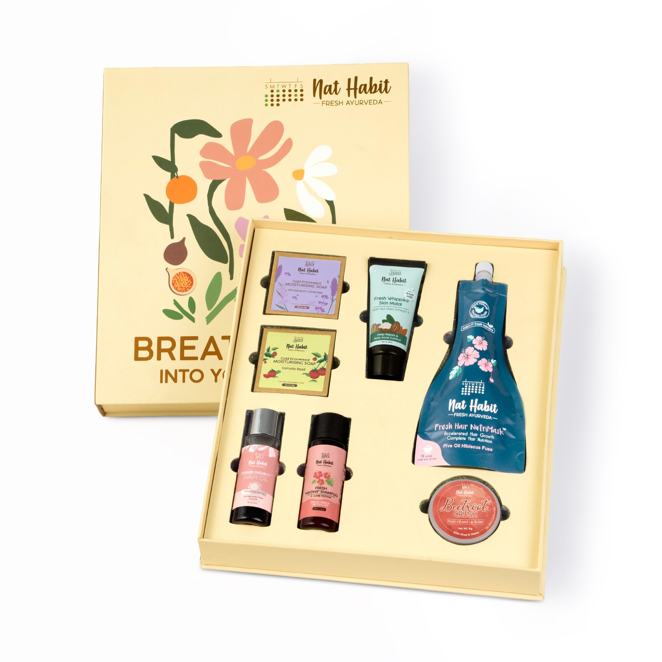 Nat Habit Fresh Ayurveda Starter Kit for Women & Men