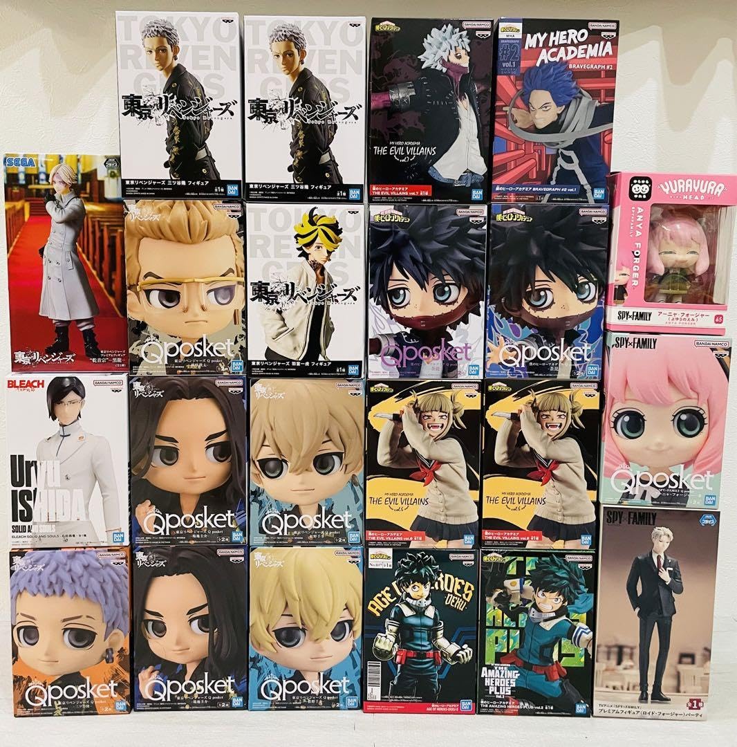 SPY×FAMILY 転スラ ブリーチ フィギュアセット 16個 SPY×FAMILY 転スラ ブリーチ フィギュアセット 16個 転生したら