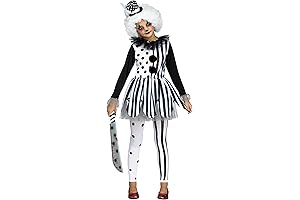 Fun World Big Killer Clown Girls Childrens Costume Multi Extra Multicolor X-Large for Halloween