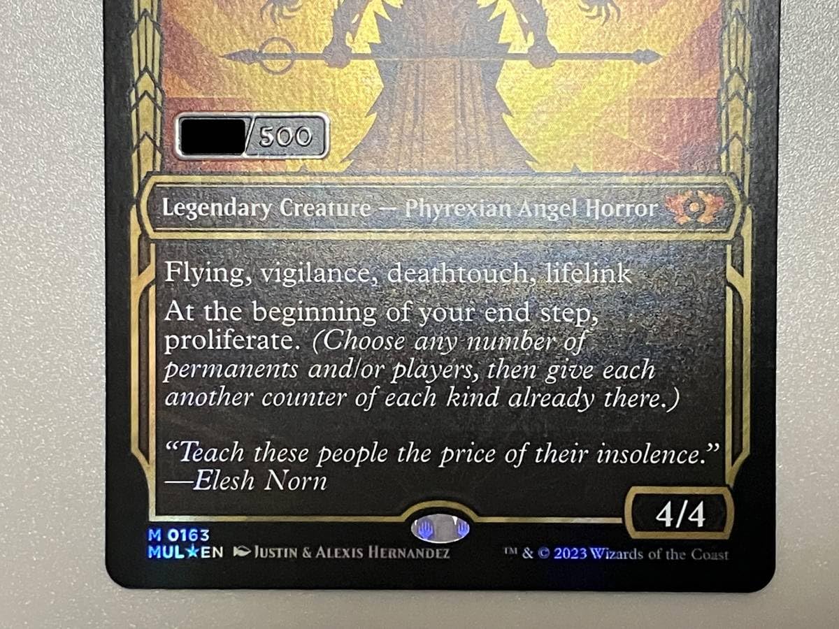 【最安】MTG 法務官の声、アトラクサ　シリアル　ダブルレインボウfoil Amazon.co.jp: ダブルレインボウ・Foil 法務官の声、アトラクサ/Atraxa