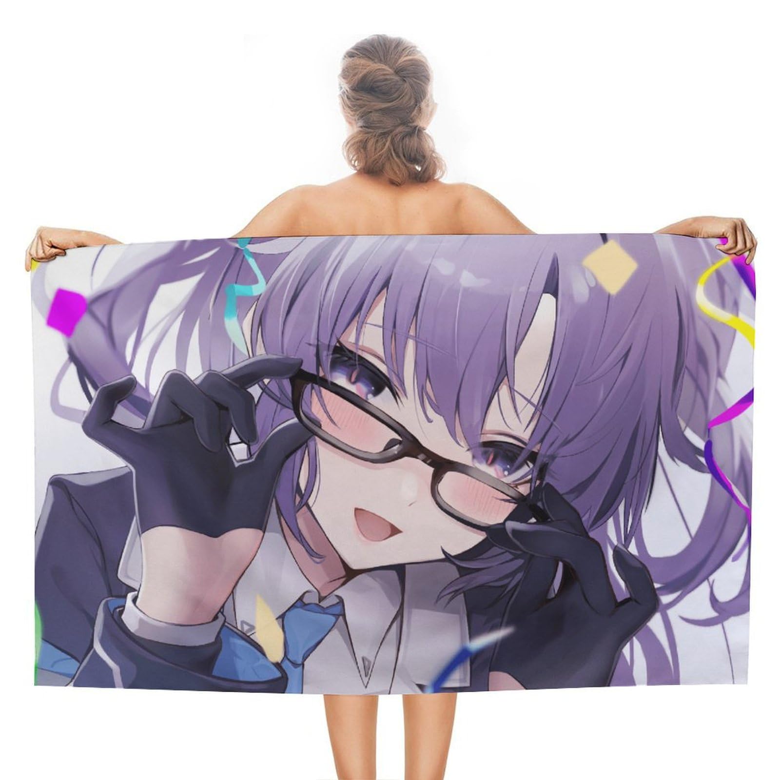 ブルアカ　早瀬ユウカ　バスタオル Amazon｜早瀬ユウカ ブルーアーカイブ バスタオル 大判 吸水 フェイス